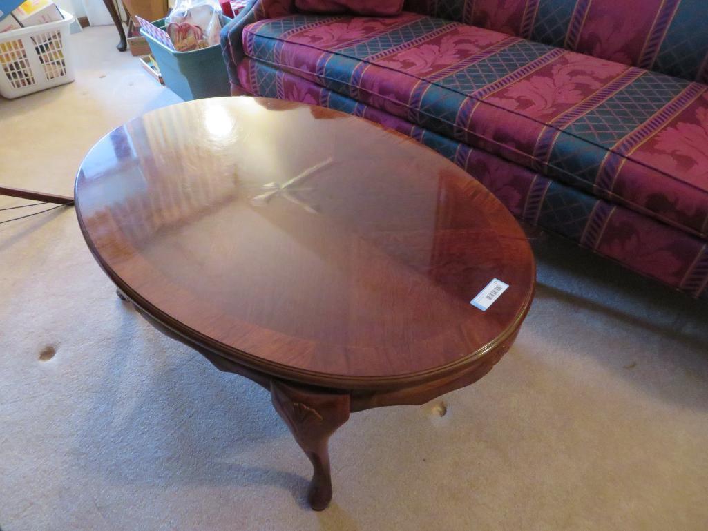 Oval Sofa Table