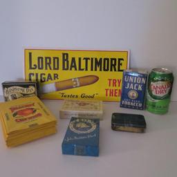 Cigar and Tobacco Advertising items, OLD STOCK
