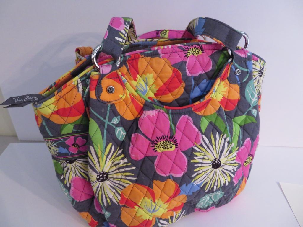 Vera Bradley shoulder purse Jazzy Blooms