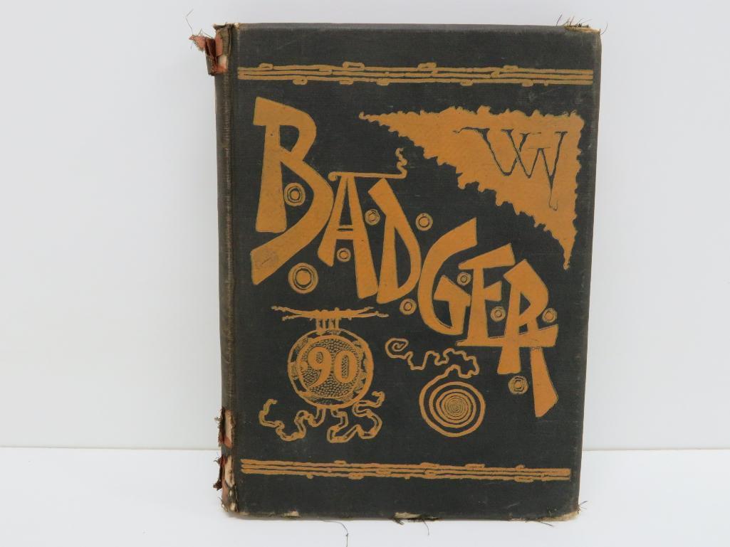 1890 University of Wisconsin Madison Yearbook, Badger