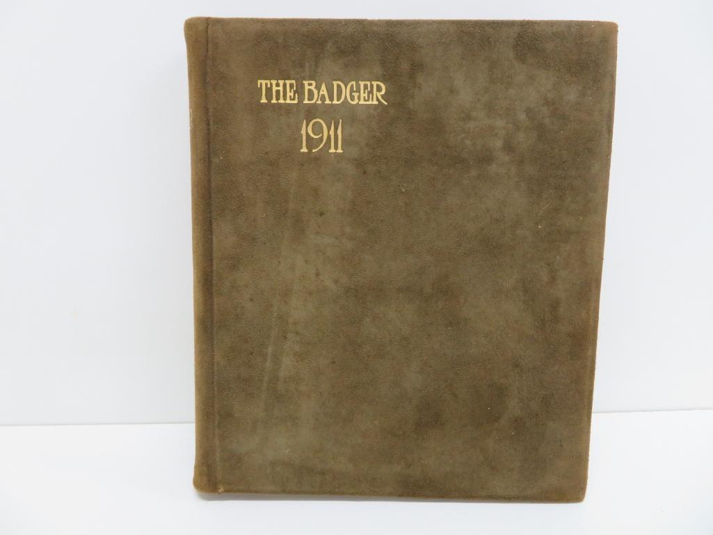 1911 Badger University of Wisconsin Yearbook