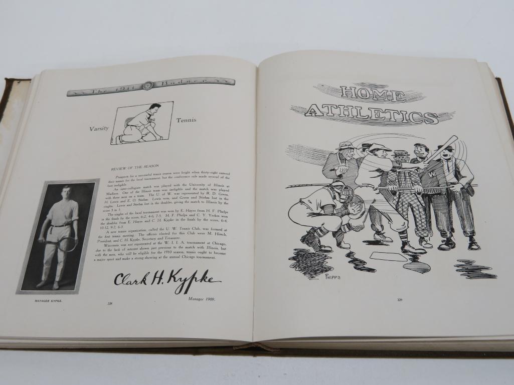 1911 Badger University of Wisconsin Yearbook