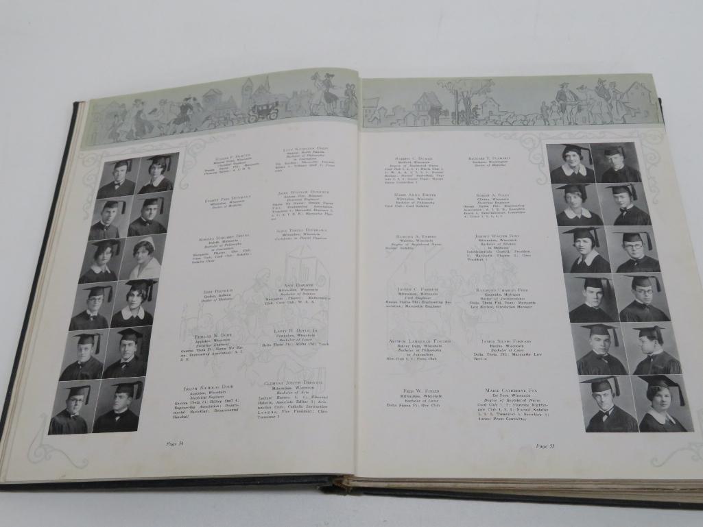 1920 Marquette University Hilltop Yearbook