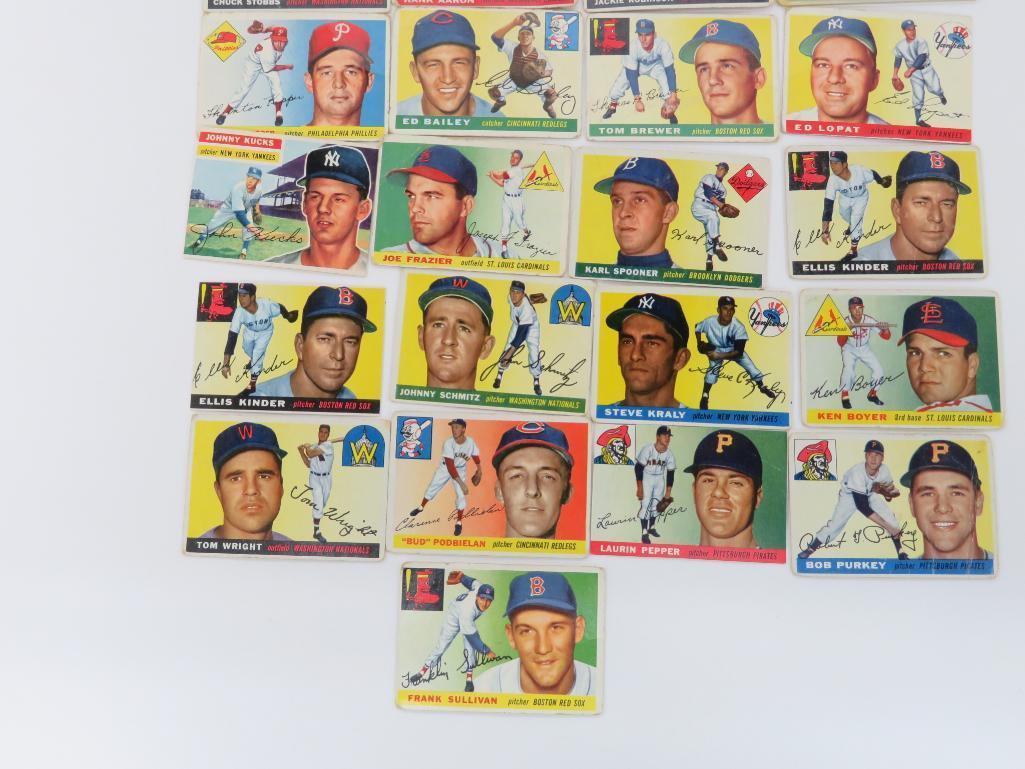 1955 Topps Baseball Cards