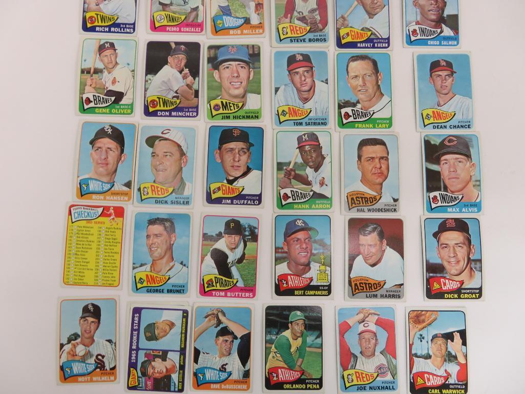 1965 Topps Baseball Cards