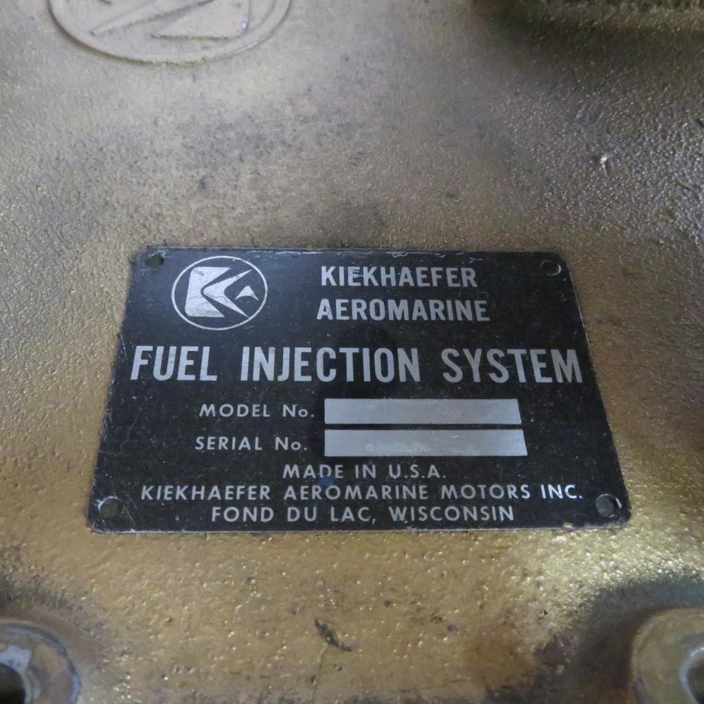 Kiekhaefer Aeromarine Fuel Injection System automotive Art, Steam Punk