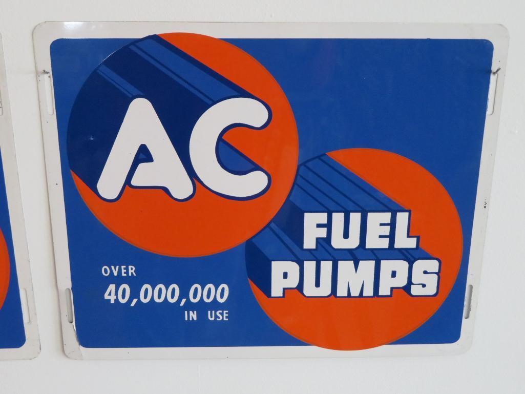 AC Fuel Pumps Metal sign