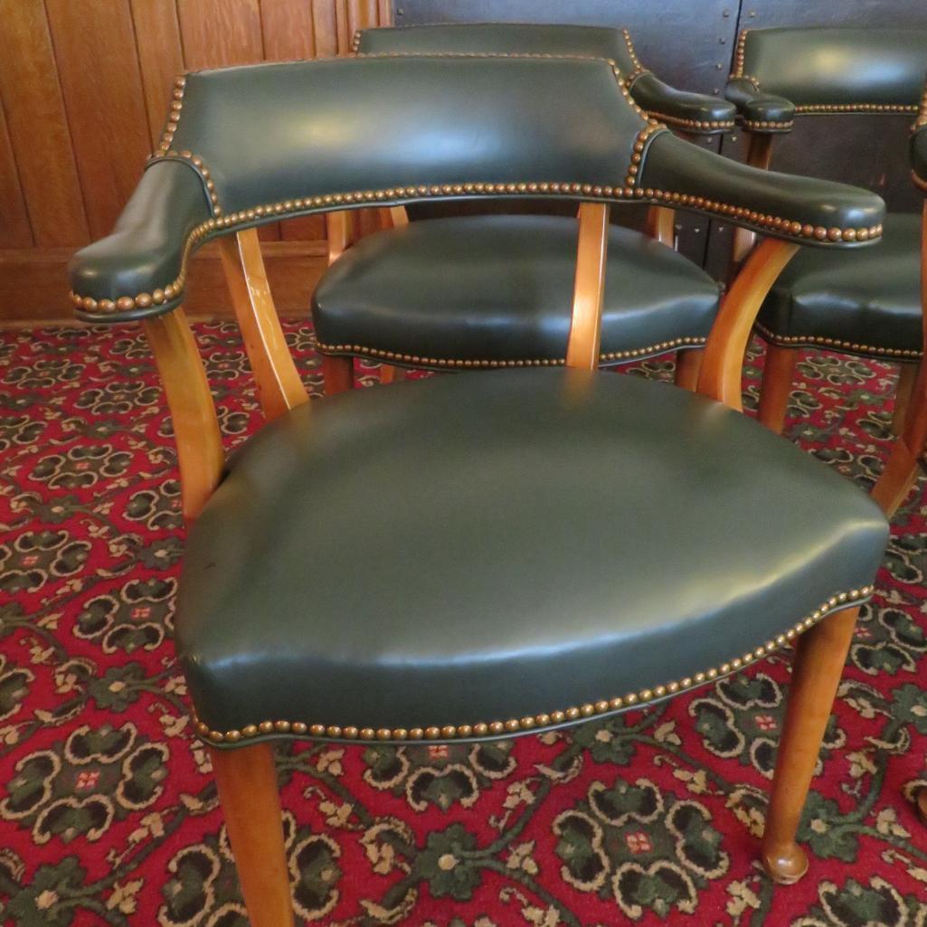 Four Very Nice leather chairs