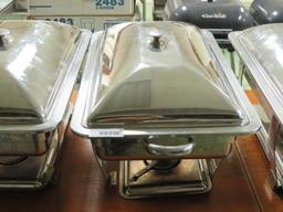 Stainless Steel Chafing dish in frame with lid