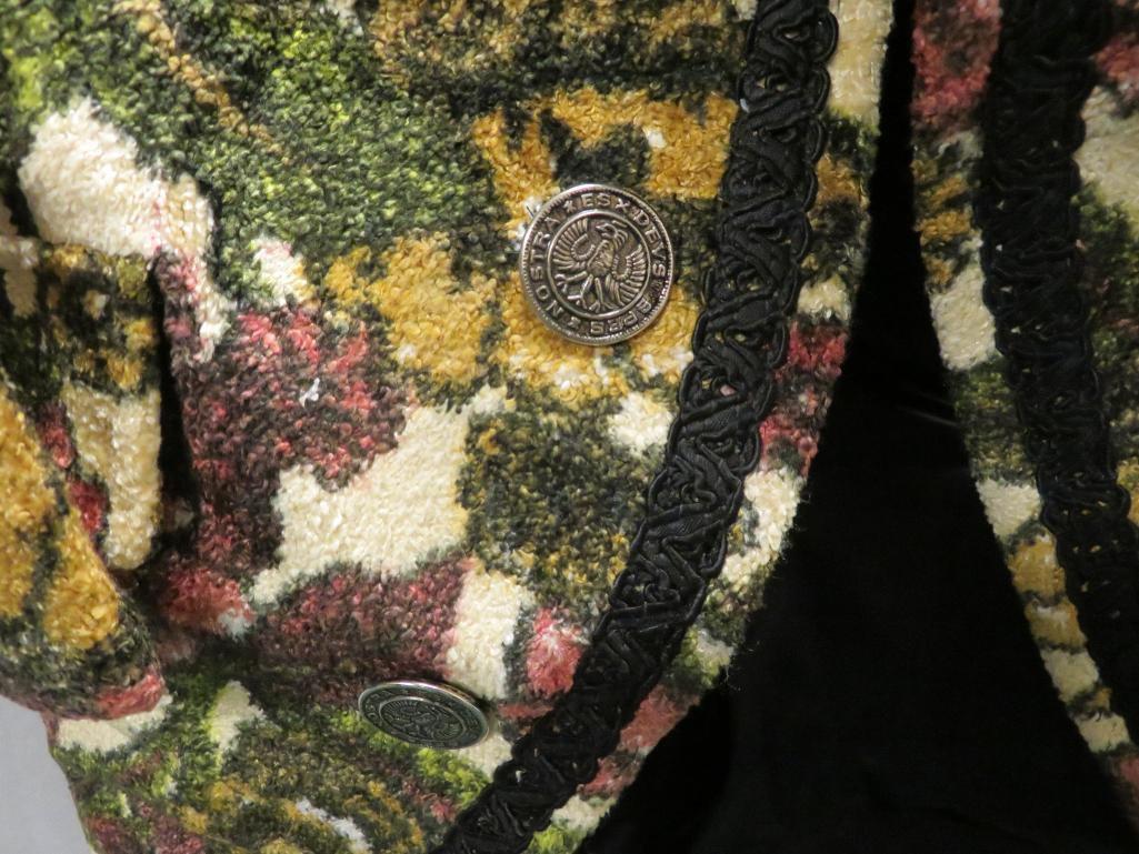 Regalia Tapestry coat and shoe buckles