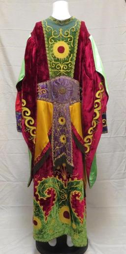 Masonic Regalia Satin and Velvet Robe