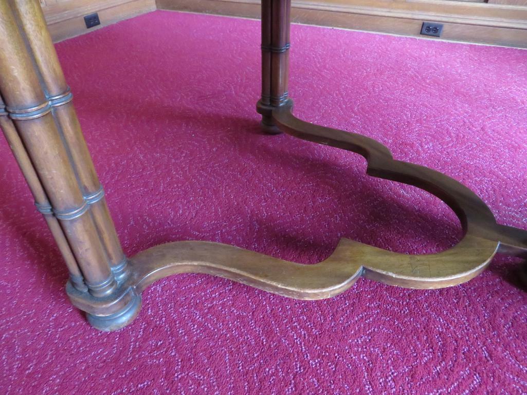 Lovely Ornate William A French Library Table