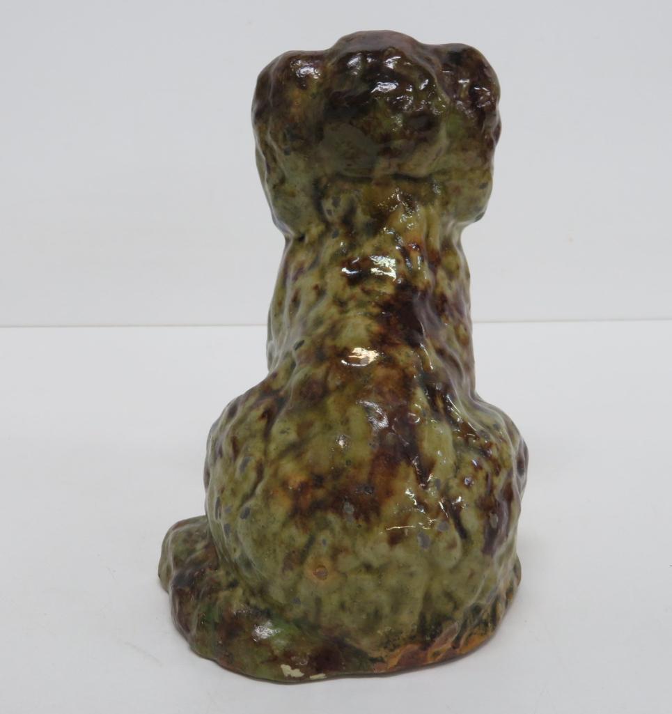 Galena Pottery Poodle Dog