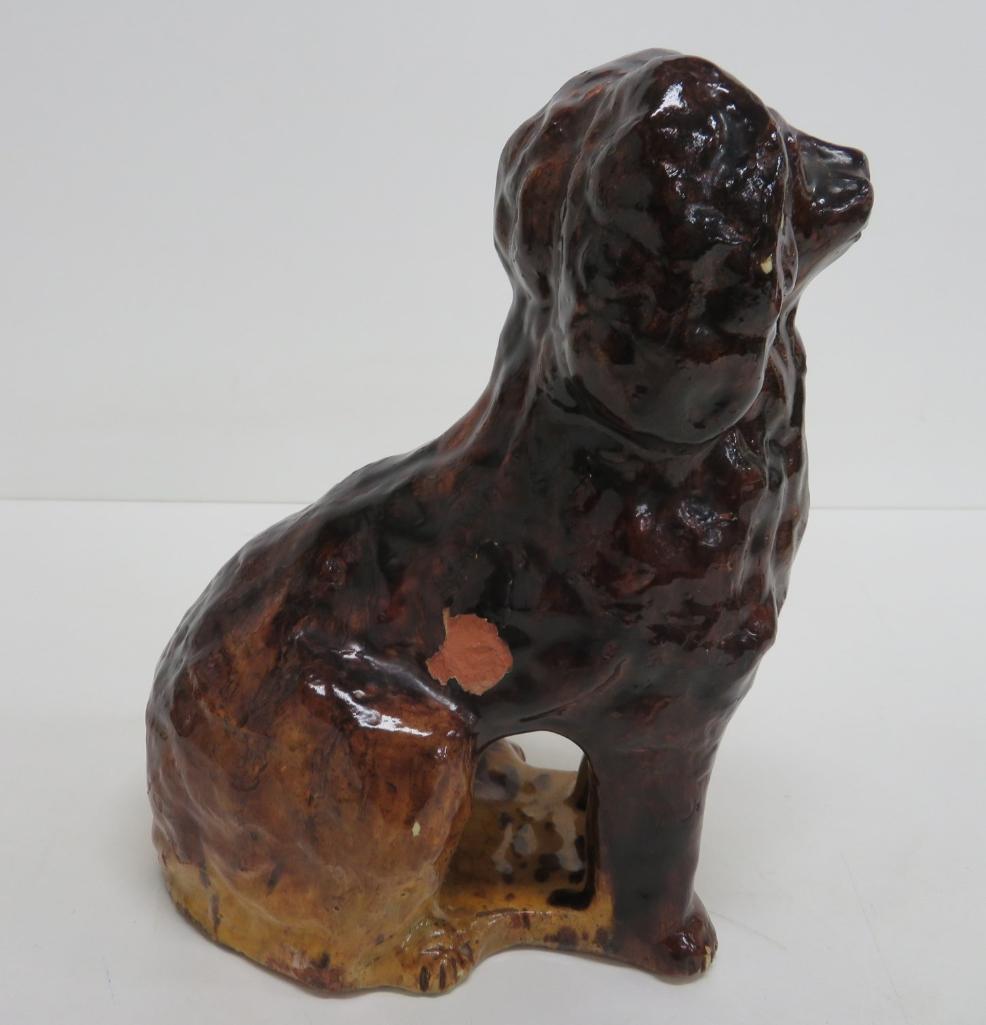 Galena Pottery Poodle Dog