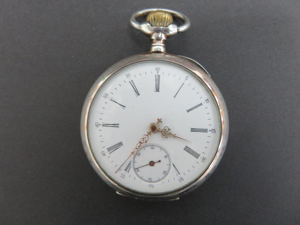 Tavannes Pocket Watch, 15 rubys, Ancre Ligne Droite, 517745