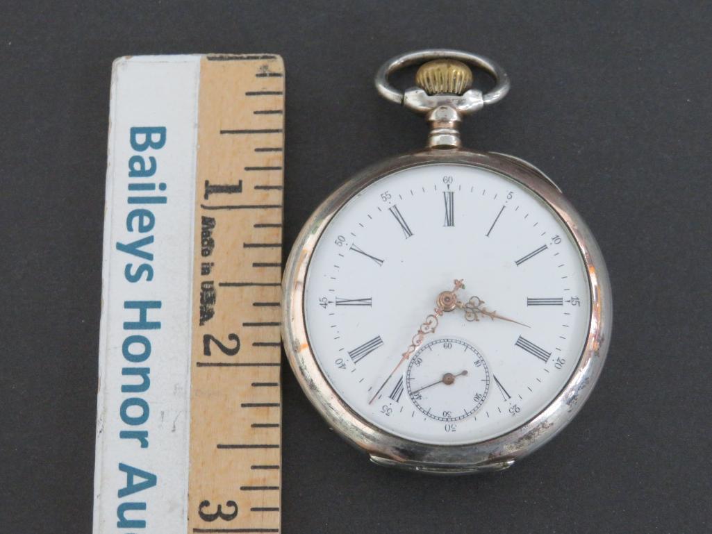 Tavannes Pocket Watch, 15 rubys, Ancre Ligne Droite, 517745