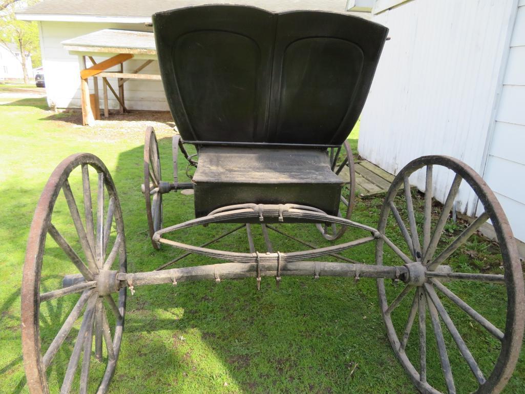 Nice Horse drawn Buggy with three fills, two seater