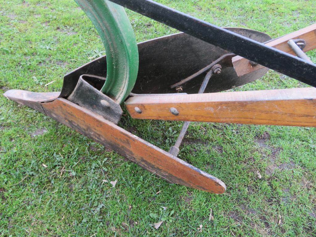 376 John Deere Walking Plow, single bottom plow, horse drawn