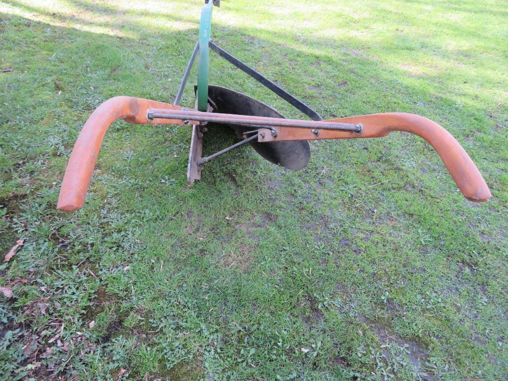 376 John Deere Walking Plow, single bottom plow, horse drawn