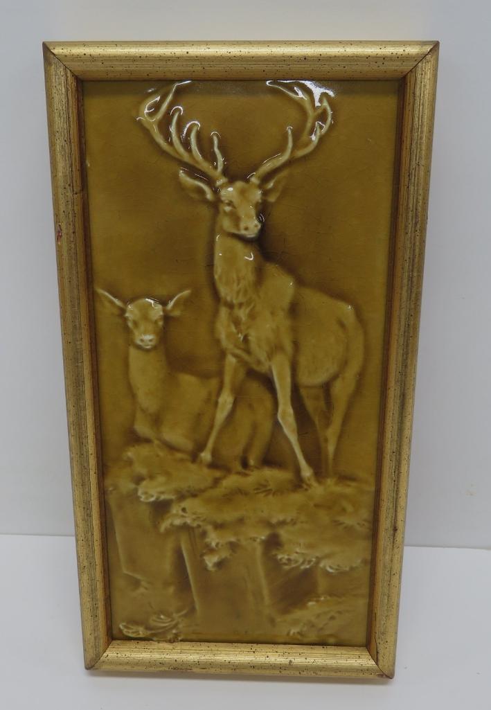 Craven Dunnvill & Co Deer Art Tile