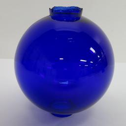 Cobalt blue lightning rod ball