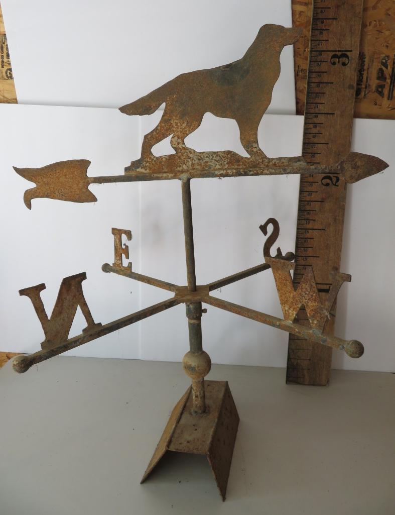 Fantastic old Dog weather vane