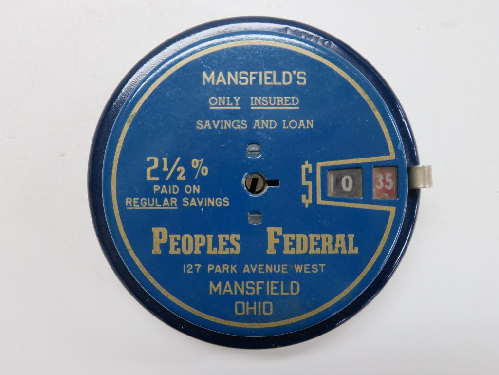 Peoples Federal Savings and Loan, Mansfield, Ohio Add Round Bank