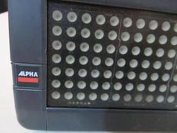 37" Alpha 220C LED Sign, tri color, single line