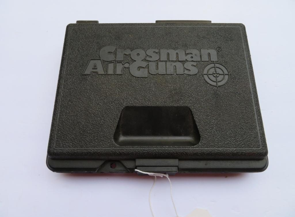 Crossman 1008 RepeatAir pistol with case