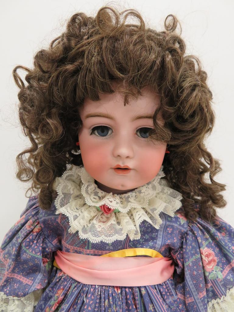 Very large 38" Simon and Halbig bisque head Doll, mold 1078