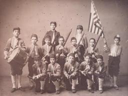 Children MIlitary photograph