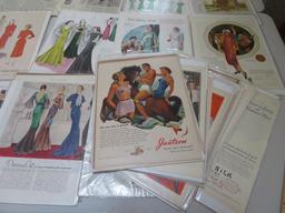 Over 45 pieces Fashion Advertising lot