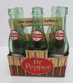 Vintage Dr Pepper 10 2 4 six pack ACL bottles