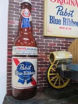 Pabst Blue Ribbon Jalopy light up motion sign