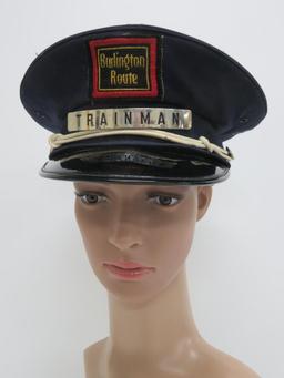 Burlingtone Route Trainman hat