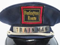 Burlingtone Route Trainman hat