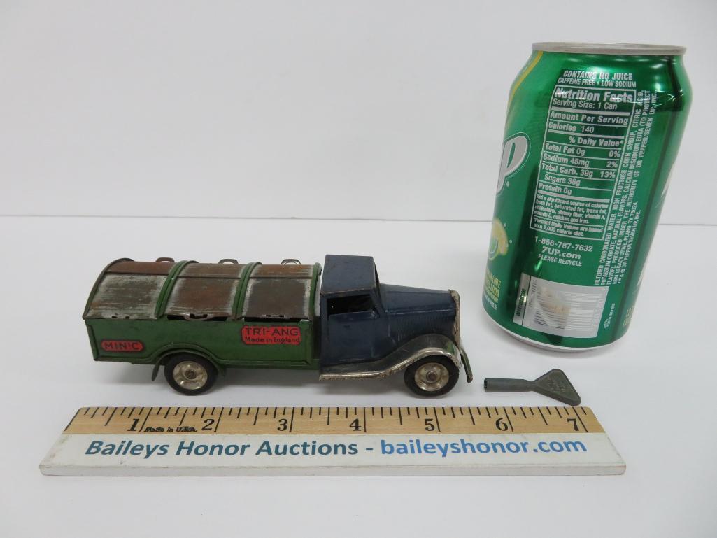 Minic Tri-Ang Truck with key, 5 1/2"