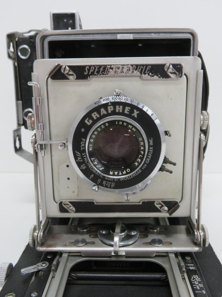 Speed Graphexs Graflex Camera Heiland, flash and bulbs