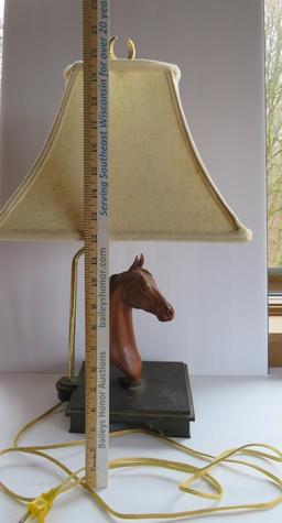 Horse lamp, 20", works