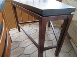 Modern design, trapezoid table