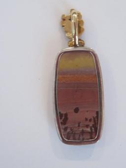 Lovely pendant, sunrise colors