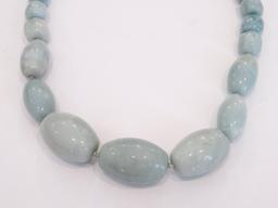 Stone beaded necklace