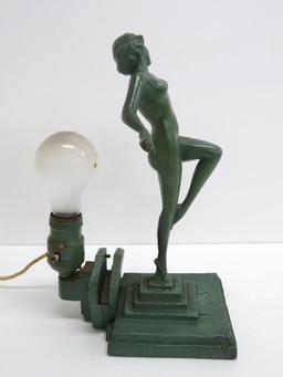 11" Nude Deco lamp