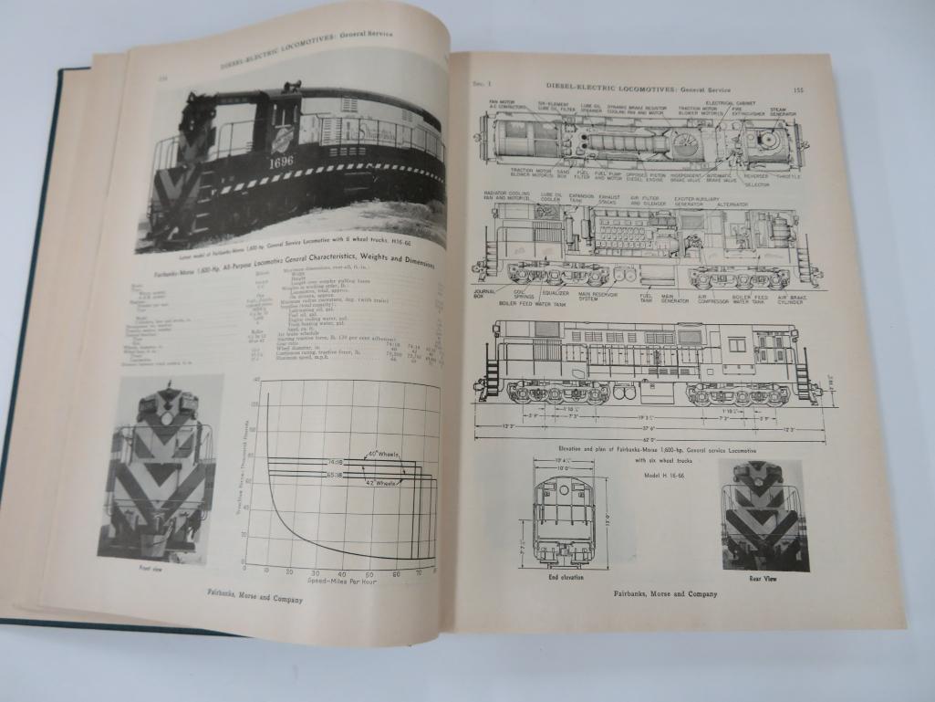 1950's Locomotive books