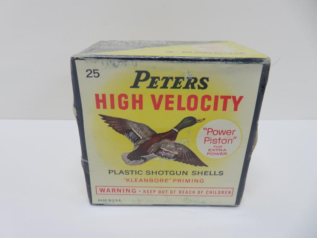 Peters High Veloctiy plastic shotgun shells, 3" magnum, 12 GA