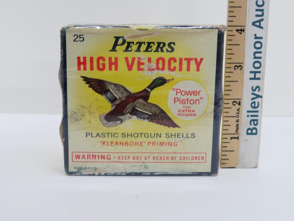 Peters High Veloctiy plastic shotgun shells, 3" magnum, 12 GA