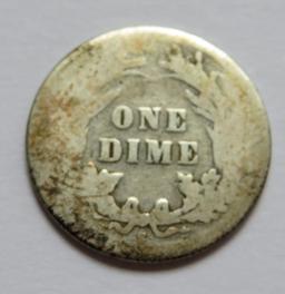 1892S Barber Dime