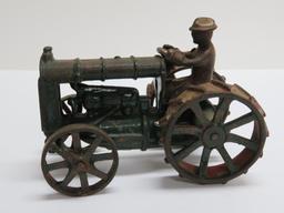 Arcade Cast iron tractor, 5 1/2"