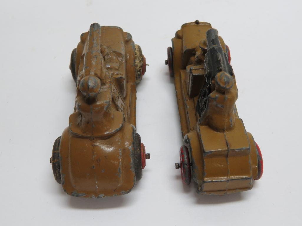 Barclay Die Cast army vehicles, 3" and 4"