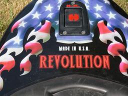 Hydro Lide Revolution knee board, no fin, trick board